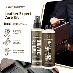 Leather Expert Handbag Care Kit zestaw do czyszczenia i pielęgnacji skórzanych torebek 2x100ml