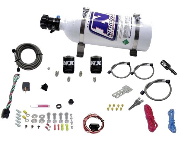 Single Nozzle System with 5Lb Bottle for Ford Coyote 5.0 (35-150Hp) Nitrous Express NX 20932-05