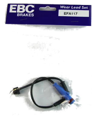EFA117 Czujnik zużycia klocków hamulcowych EBC Brakes Opel Astra H Astra H OPC Astra GTC H Astra GTC H OPC Astra Convertible Twin Top Signum Vectra Zafira B Zafira B OPC VAUXHALL Astra H Ast