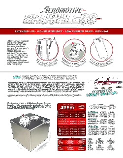 Pompa paliwa Aeromotive 11124 A1000 Brushless External-Round