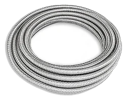 AN10 12,7mm (1/2") przewód PTFE teflonowy w stalowym oplocie