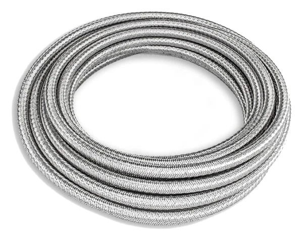 AN10 12,7mm (1/2") przewód PTFE teflonowy w stalowym oplocie