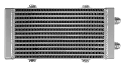 Chłodnica oleju FMIC.Pro jednostronna 240x140x40 srebrna