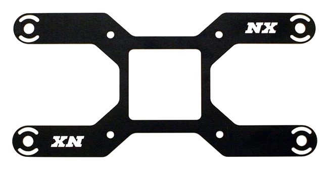 Dual Stage Carburetor Plate Solenoid Brackets 4150 Nitrous Express NX 15728D