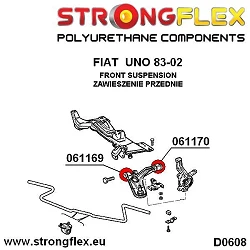 061169A: Tuleja wahacza przedniego przednia SPORT Fiat Barchetta