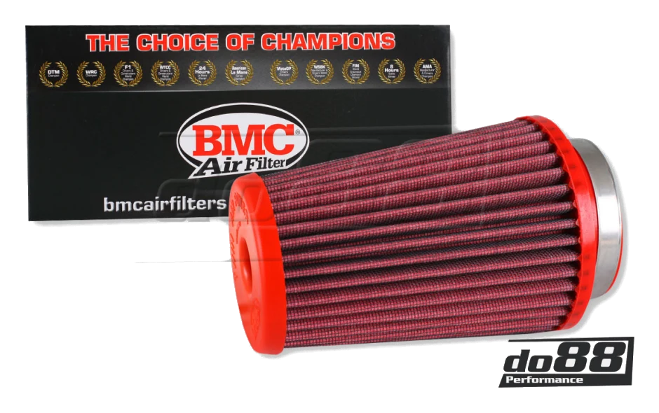 BMC Twin Air stożkowy filtr powietrza, przyłącze 50mm, długość 150mm