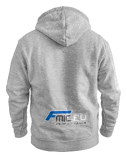 Bluza z kapturem FMIC.EU XL szara - BLUZA/XL