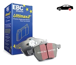 DPX2440 Klocki hamulcowe ULTIMAX2 EBC Brakes Audi A3 8Y A3 quattro 8Y CUPRA Formentor Ford Tourneo Connect Seat Leon KL Skoda Octavia NXMk4 Volkswagen Caddy Caddy California Caddy California