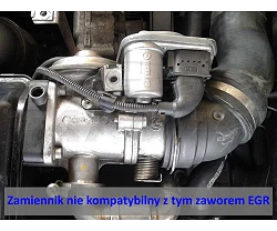 Zamiennik zaworu EGR BMW z silnikiem 3.0 D M57N