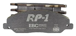 DP81740RP1 Sportowe klocki hamulcowe RP-1 Racing EBC Brakes Ford Mustang 5th Generation Mustang 5th Generation Performance Package Ford Mustang 5th Gen Mustang 5th Generation GT Mustang 5th