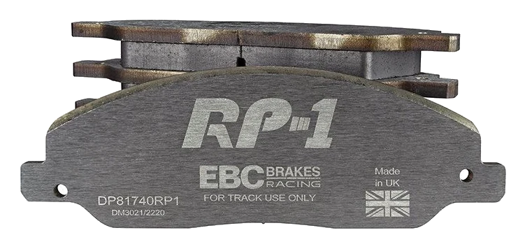 DP81740RP1 Sportowe klocki hamulcowe RP-1 Racing EBC Brakes Ford Mustang 5th Generation Mustang 5th Generation Performance Package Ford Mustang 5th Gen Mustang 5th Generation GT Mustang 5th