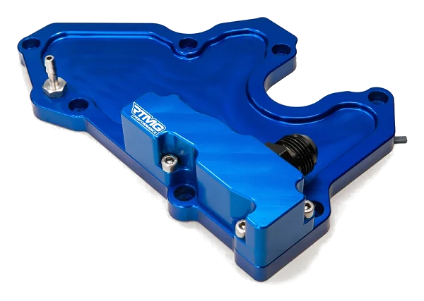 RTMG Performance Valve Cover Breather Adapter PCV AN10 for 1.8/2.0 TSI EA888 Gen 3 Blue