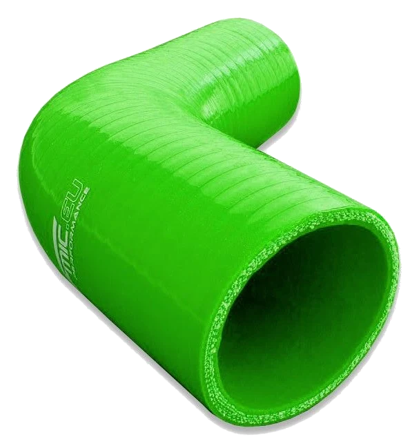 Silikonowe kolanko redukcyjne 67' 55/65mm Zielony - 006755/65-G