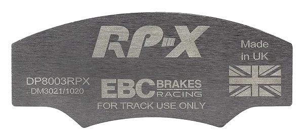 DP8003RPX Sportowe klocki hamulcowe RP-X Racing EBC Brakes CATERHAM C21 JPE GINETTA