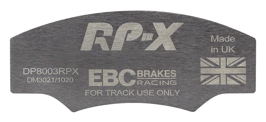 DP8003RPX Sportowe klocki hamulcowe RP-X Racing EBC Brakes CATERHAM C21 JPE GINETTA