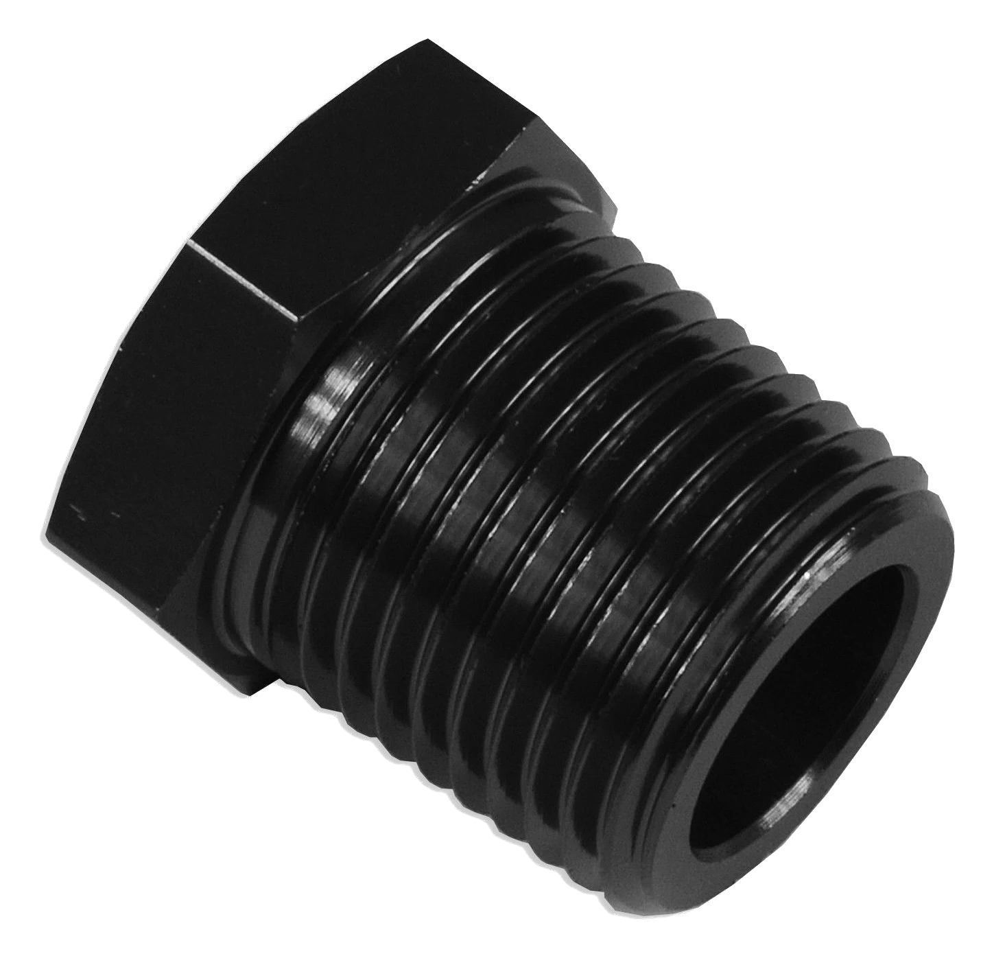Adapter 1 NPT korek zaślepka Czarny