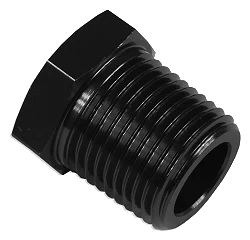 Adapter 1 NPT korek zaślepka Czarny