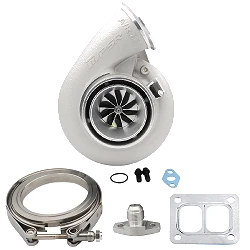 Turbosprężarka Pulsar PSR 7975G 1450KM 1.28 T4 Twin Scroll Wlot 4" V-Band Wylot Łożyska kulkowe