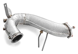 Downpipe Audi A4 S4 / Avant Quattro / Avant 3.0 TDI bez katalizatora bez tłumika z osłoną termiczną