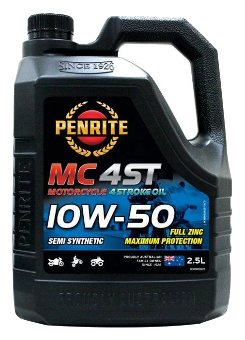 Olej silnikowy Penrite MC-4ST 10W50 Semi Synthetic 2.5L