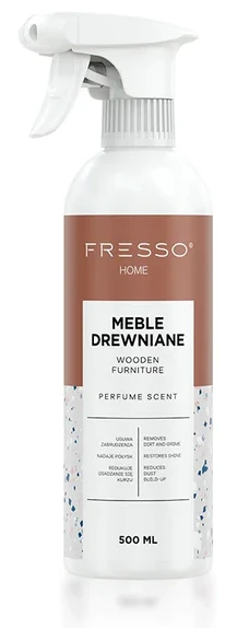 Fresso Home Płyn do mebli drewnianych czyści odświeża i pielęgnuje drewno 0,5l 500ml