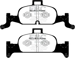 DP62290 Klocki hamulcowe GREENSTUFF EBC Brakes Audi Q5 FY Q5 quattro FY