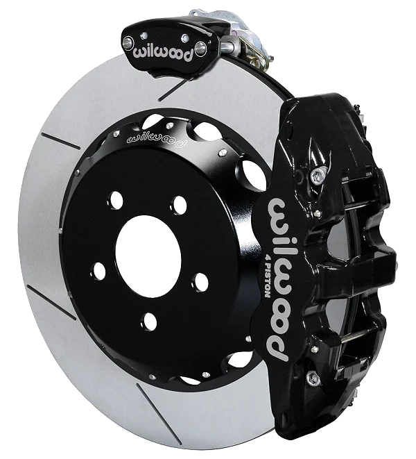 Wilwood 140-13888 AERO4-MC4 Big Brake Parking Zestaw hamulcowy tylny 14.00 czarny Ford