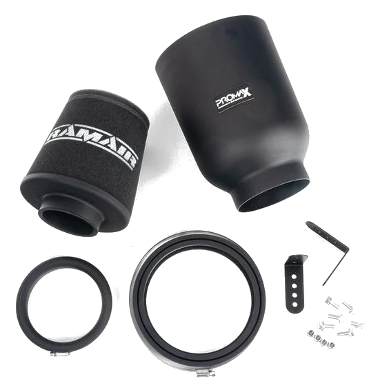 Ramair ProMax Large Universal Foam 70mm Rubber Neck Air Filter in Enclosed Airbox