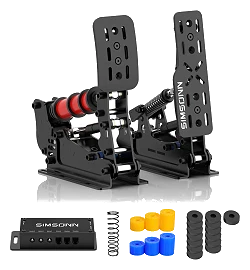 Pedalbox Pedały SIMSONN Plus X Racing Simracing Symulator - Czarny - PLUS X
