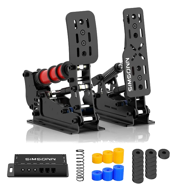 Pedalbox Pedały SIMSONN Plus X Racing Simracing Symulator - Czarny - PLUS X