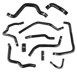 Zestaw Przewodów Silikonowych do Układu Chłodzenia FMIC.EU Ford Mondeo 2013-2016 2.0T - Czarny