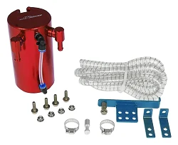 Oil catch tank JRspec model 06 Czerwony 16mm