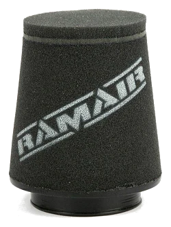 Uniwersalny stożkowy filtr powietrza Ramair CC-117 śr. 80mm asymetryczny wlot