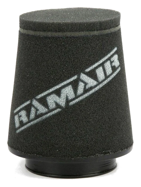 Uniwersalny stożkowy filtr powietrza Ramair CC-117 śr. 80mm asymetryczny wlot