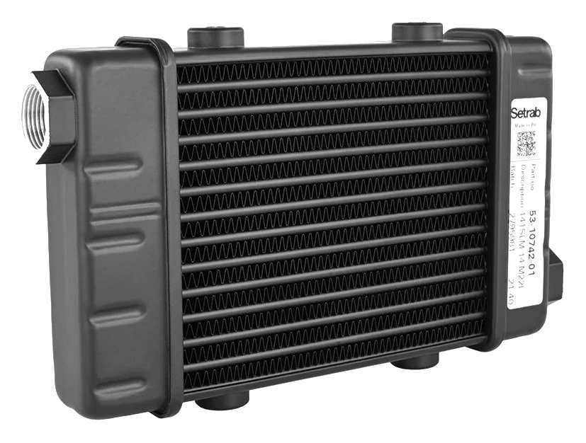 Chłodnica oleju Setrab Proline 14-rzędowa SLM 141-14 (141mm) 211x136x40