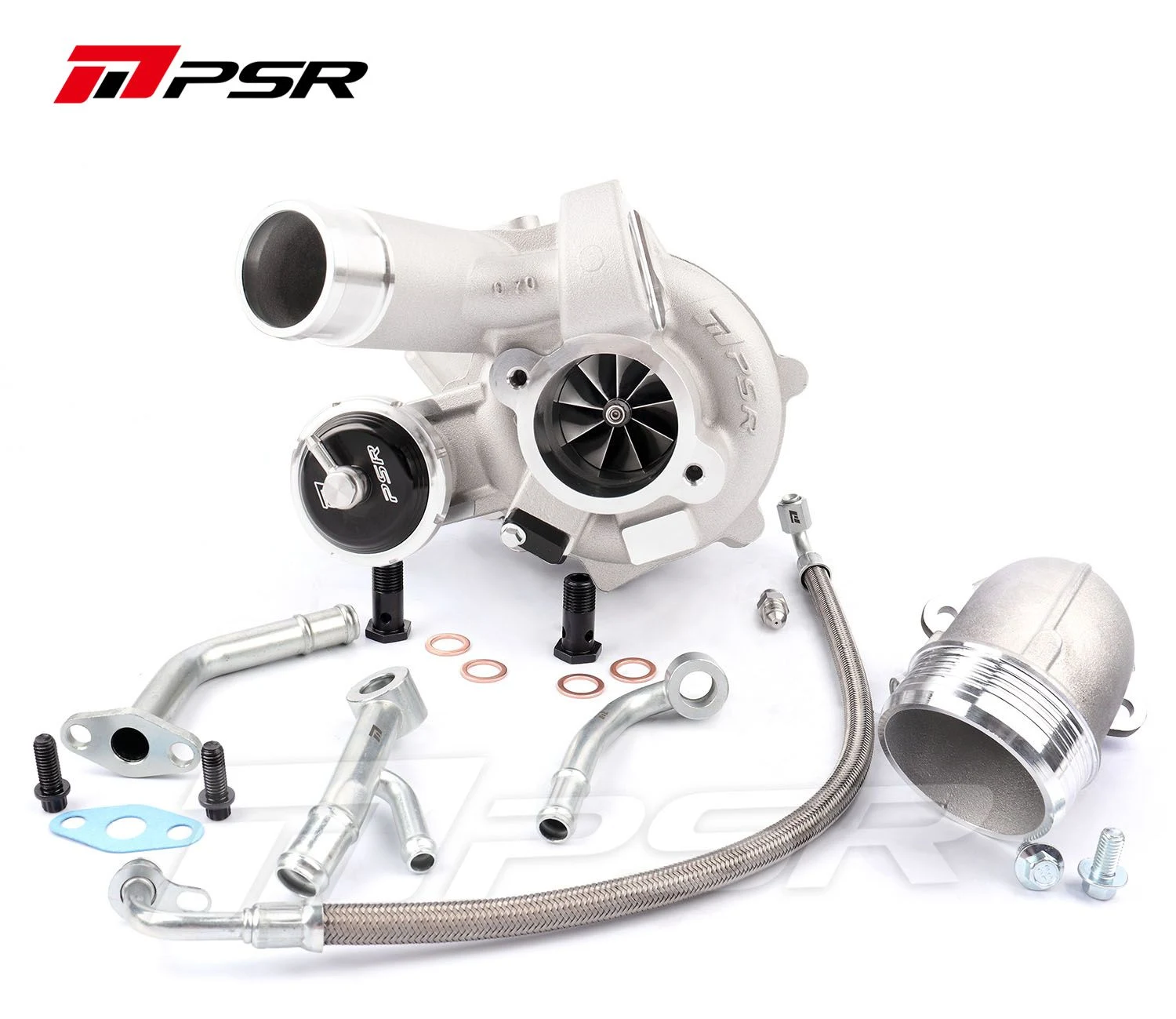 Turbosprężarka Pulsar PSR 6255G 800BHP .72 z PSR Billet Actuator Łożyska kulkowe VW Audi 2.0L TSI MK7 EA888 Gen 3