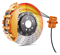 CANchecked BMC04 Przewodowy zestaw czujników temperatury hamulców (Brake Temp Monitoring Set)