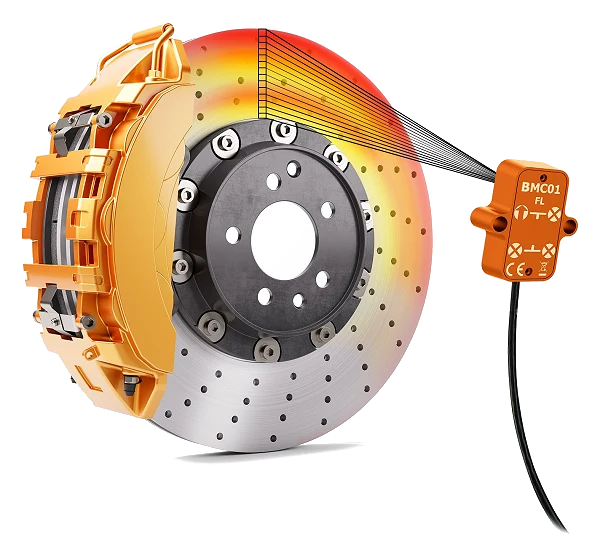 CANchecked BMC04 Przewodowy zestaw czujników temperatury hamulców (Brake Temp Monitoring Set)