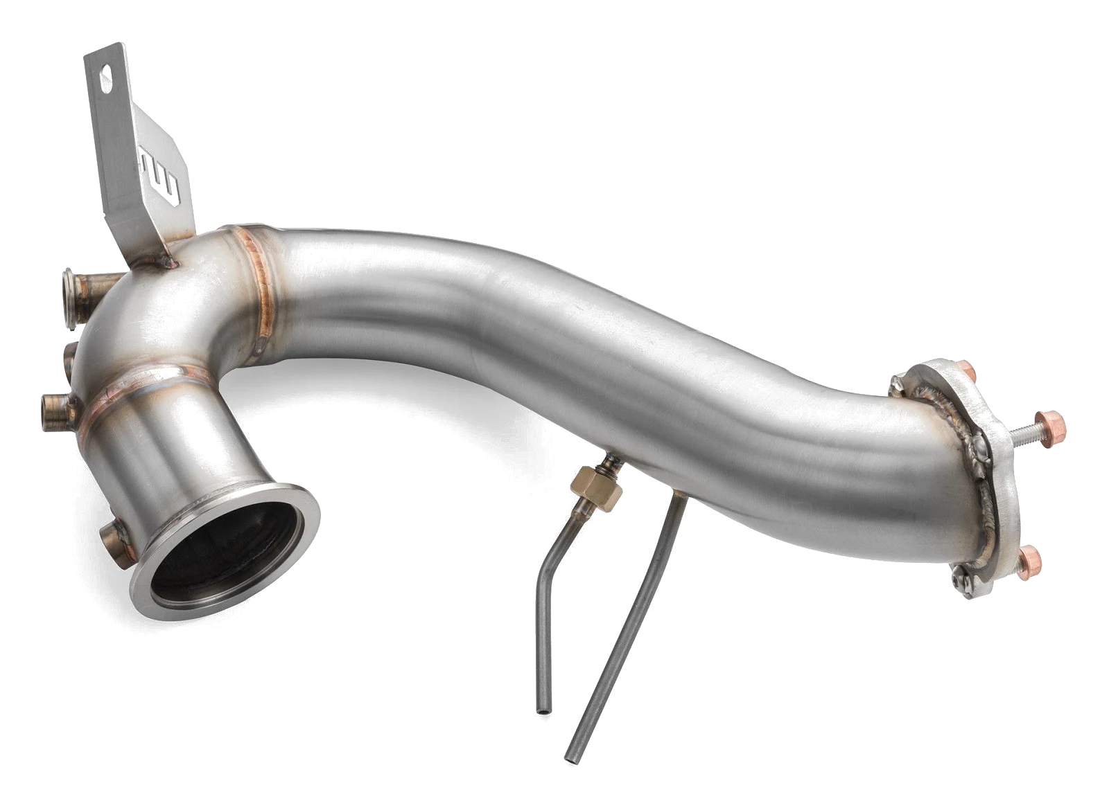 Downpipe Audi A4 S4 / Avant Quattro / Avant 3.0 TDI bez katalizatora bez tłumika bez osłony termicznej