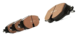 RacingLine RP700 Brake Pads 312mm Smaller Front Non Performance Pack eg for VW Golf 7 GTI