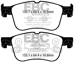DPX2372 Klocki hamulcowe ULTIMAX2 EBC Brakes Ford Focus Mk4 Focus Active Kuga Mk3 Focus Active Estate Focus Mk4 Estate Puma Mk2 ST