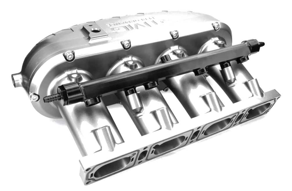 Billet Aluminum Intake Manifold V2 with Flap Delete Kit and Fual Rail RTMG Performance for 1.8 2.0 TSI TFSI EA888 Gen 3