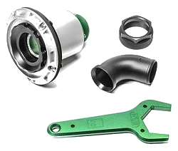 Remove Mount Vented Female Dry Break 1.5in Elbow Radium Engineering