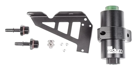 Dedykowany filtr paliwa z wkładem stalowym 10um Ford Focus 2016-2018 RS Radium Engineering