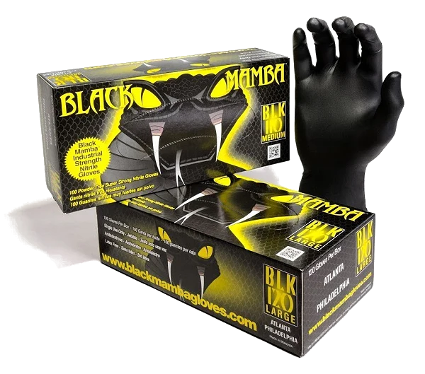 BLACK MAMBA Nitrile Gloves SIZE M
