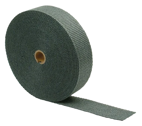Black Glass Fiber Exhaust Wrap - 5cm x 30m (2" x 100') DEI-10116