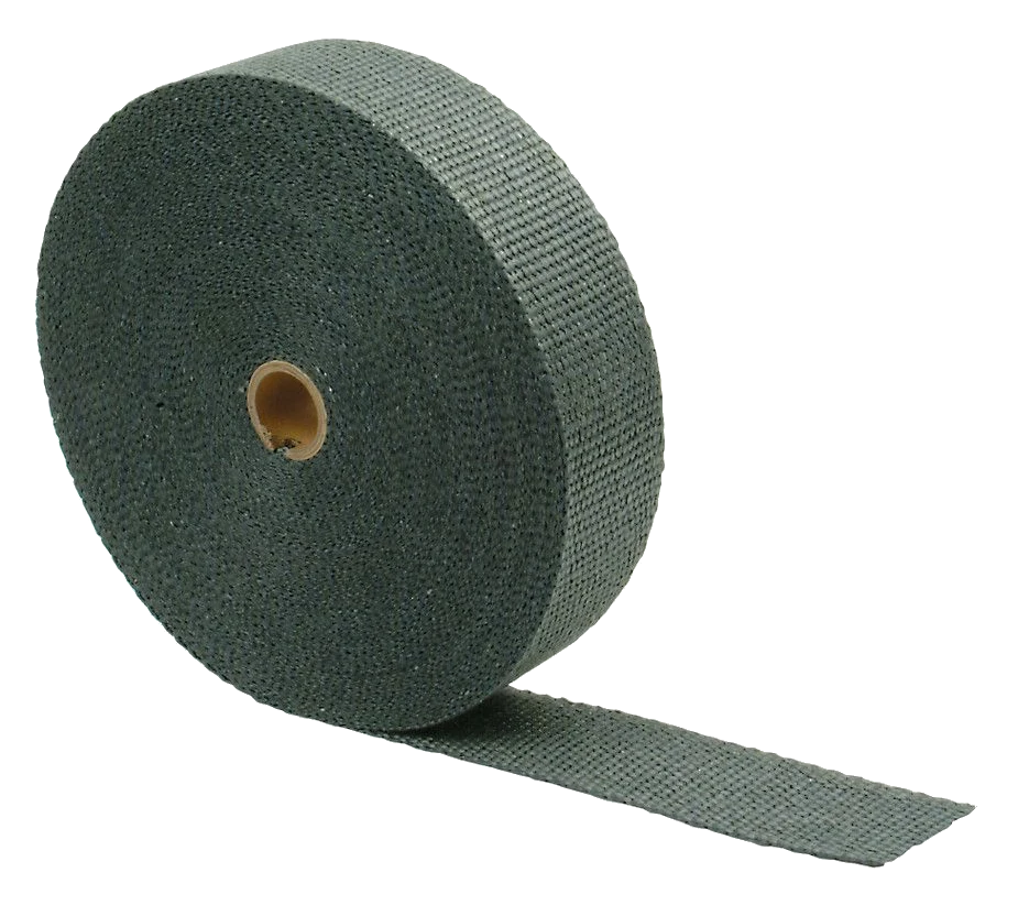 Black Glass Fiber Exhaust Wrap - 5cm x 30m (2" x 100') DEI-10116