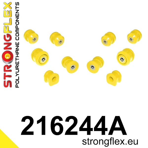 216244A: Zestaw tulei przedniego zawieszenia SPORT
