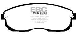 DP4775R Klocki hamulcowe YELLOWSTUFF EBC Brakes Nissan Maxima QX Silvia S13 Silvia S15 Skyline R32 Stagea C34 200SX S13 Infiniti G20 I30 Nissan Altima Maxima Sentra Skyline R32 Skyline R32 G