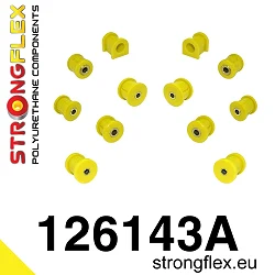 126143A: Zestaw tulei zawieszenia tylnego SPORT Mitsubishi Lancer EVO 7/8/9